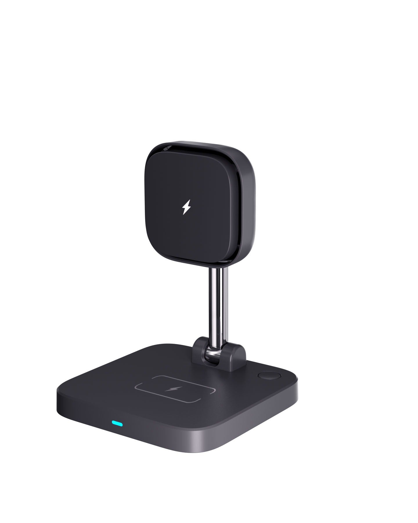 3-in-1 magnetic wireless charger holder with cooling fan suitable for wireless charging of iPhone products