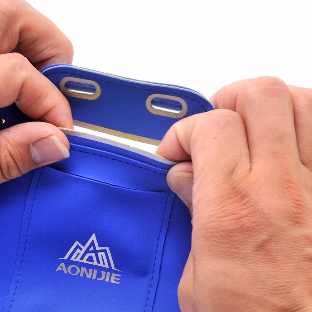 AONIJIE  Running Arm Pack Outdoor Sport Hiking Camping Gym Fitness 5.5 4.7 Inch Touch Screen iPhone 6S Mobile Phone Bag