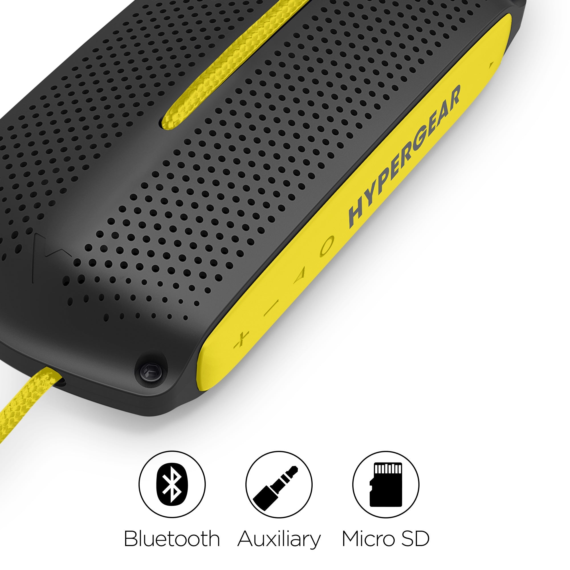HyperGear Wave Water Resistant Wireless Speaker with Extended Battery Life (WATER-PRNT)